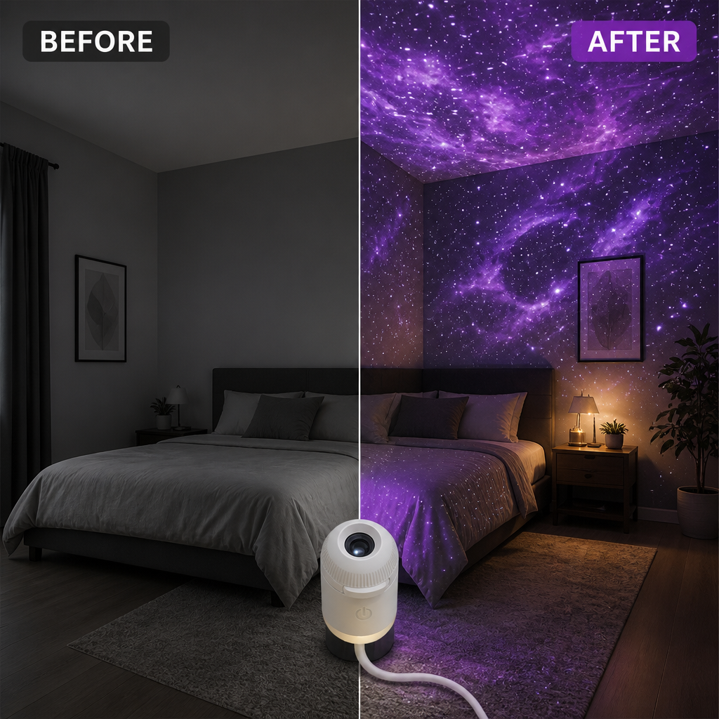 Mini Galaxy Star Projector