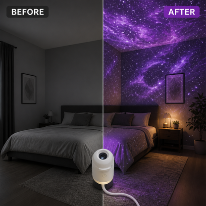Mini Galaxy Star Projector