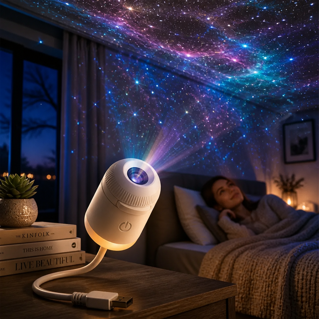 Mini Galaxy Star Projector