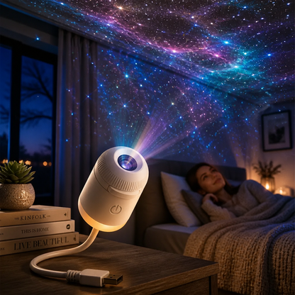 Mini Galaxy Star Projector