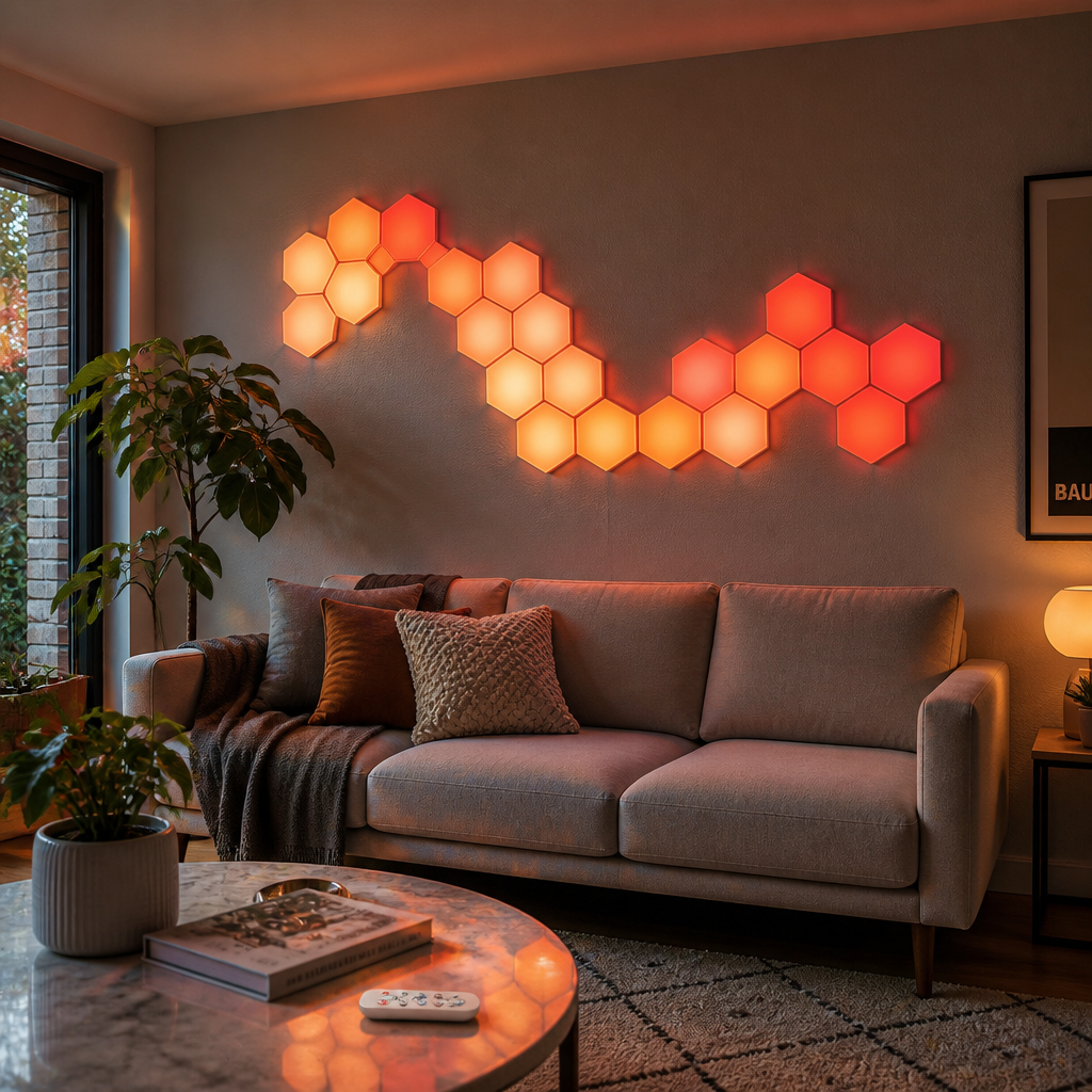Smart Hexagon LED Panels